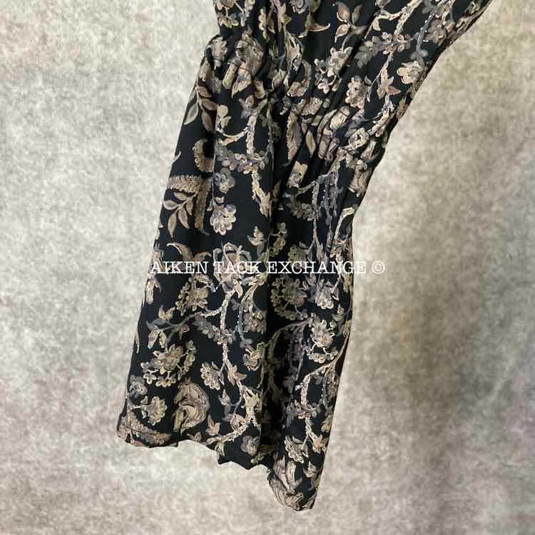 Kerrits EQL Model Button Front Dress, Black Cheval, Size XLarge