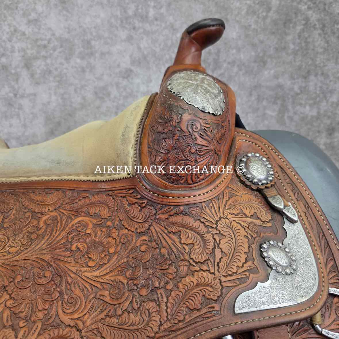 2001 Bob's Western Saddle, 15" Seat, Regular Tree - Semi QH Bars