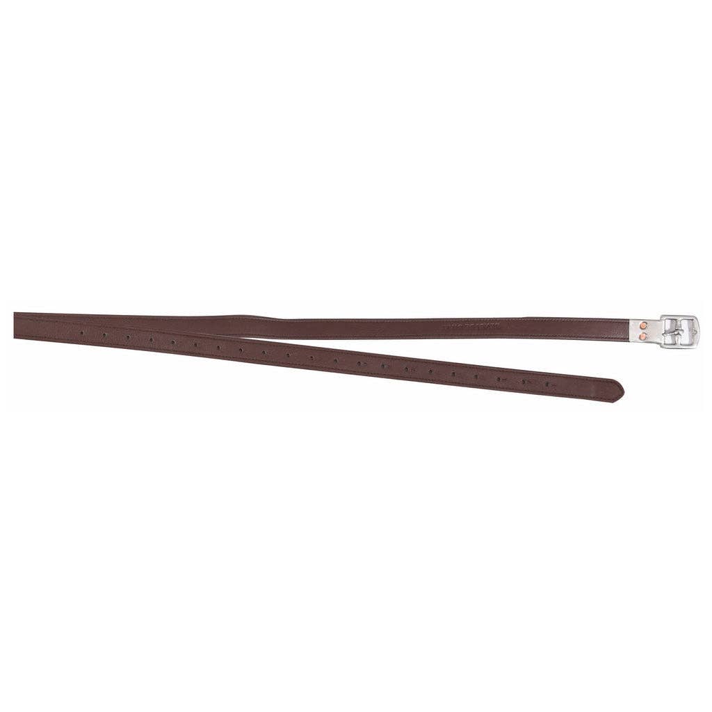 Henri de Rivel Triple Covered Close Contact Stirrup Leathers: Australian Nut / 48