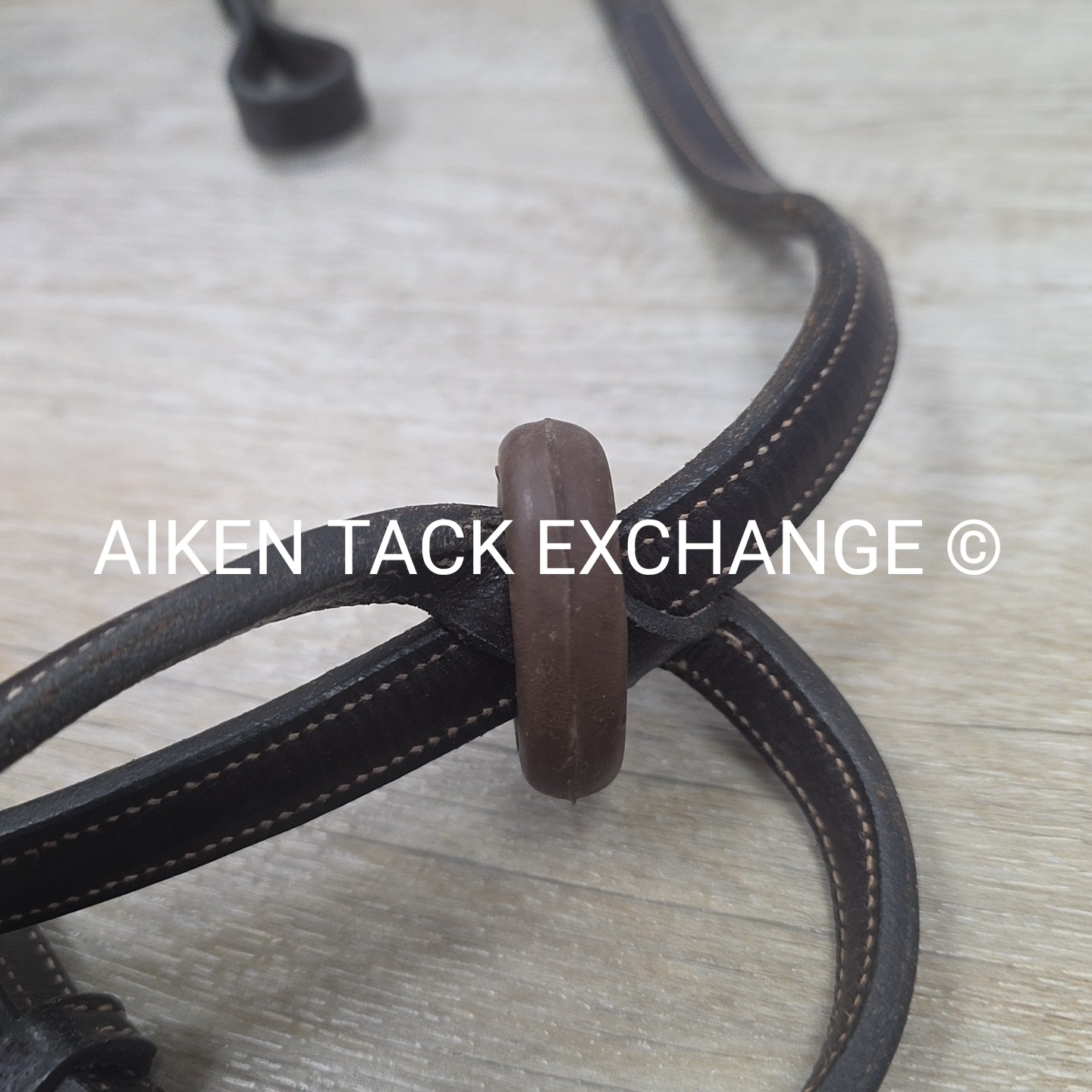 Plain Raised Standing Martingale, Brown, Size Pony