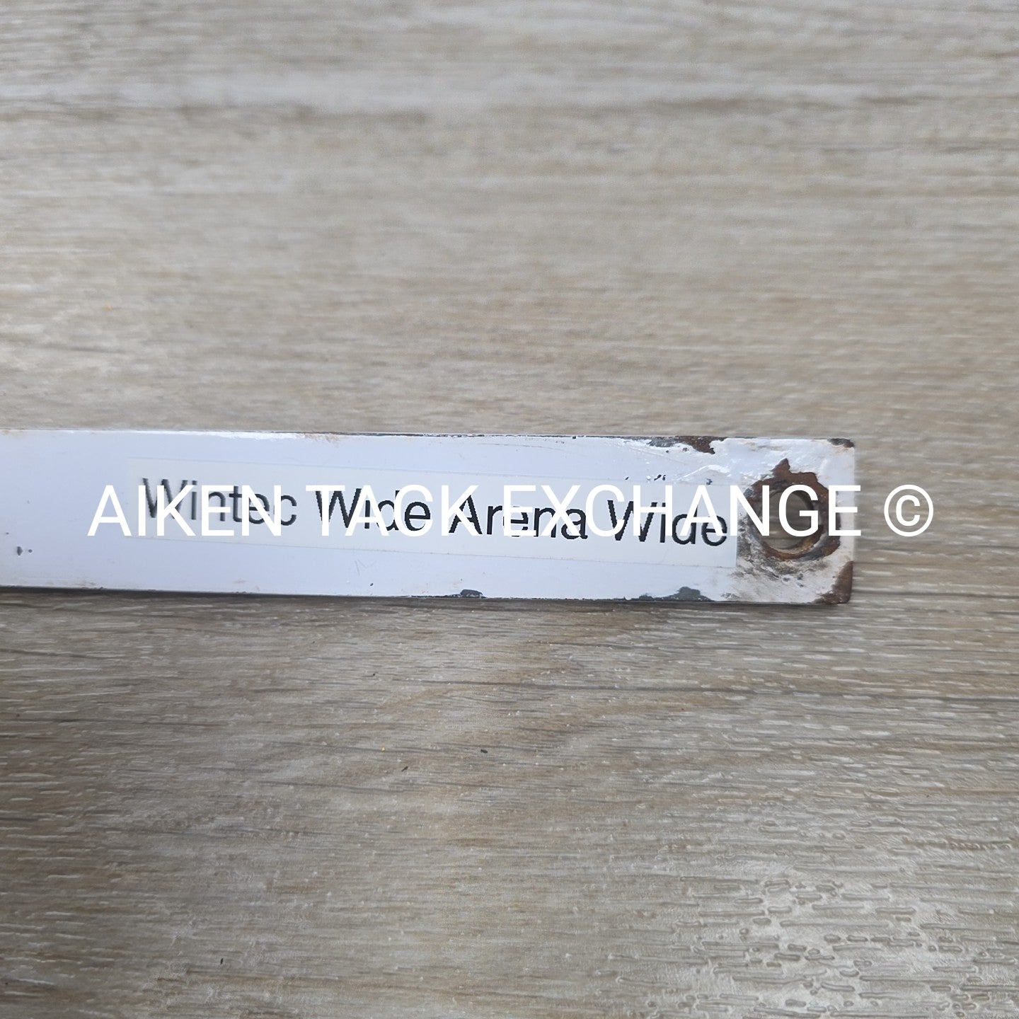 Extra Wide (White) Gullet Plate for Arena, Bates & Wintec Saddles