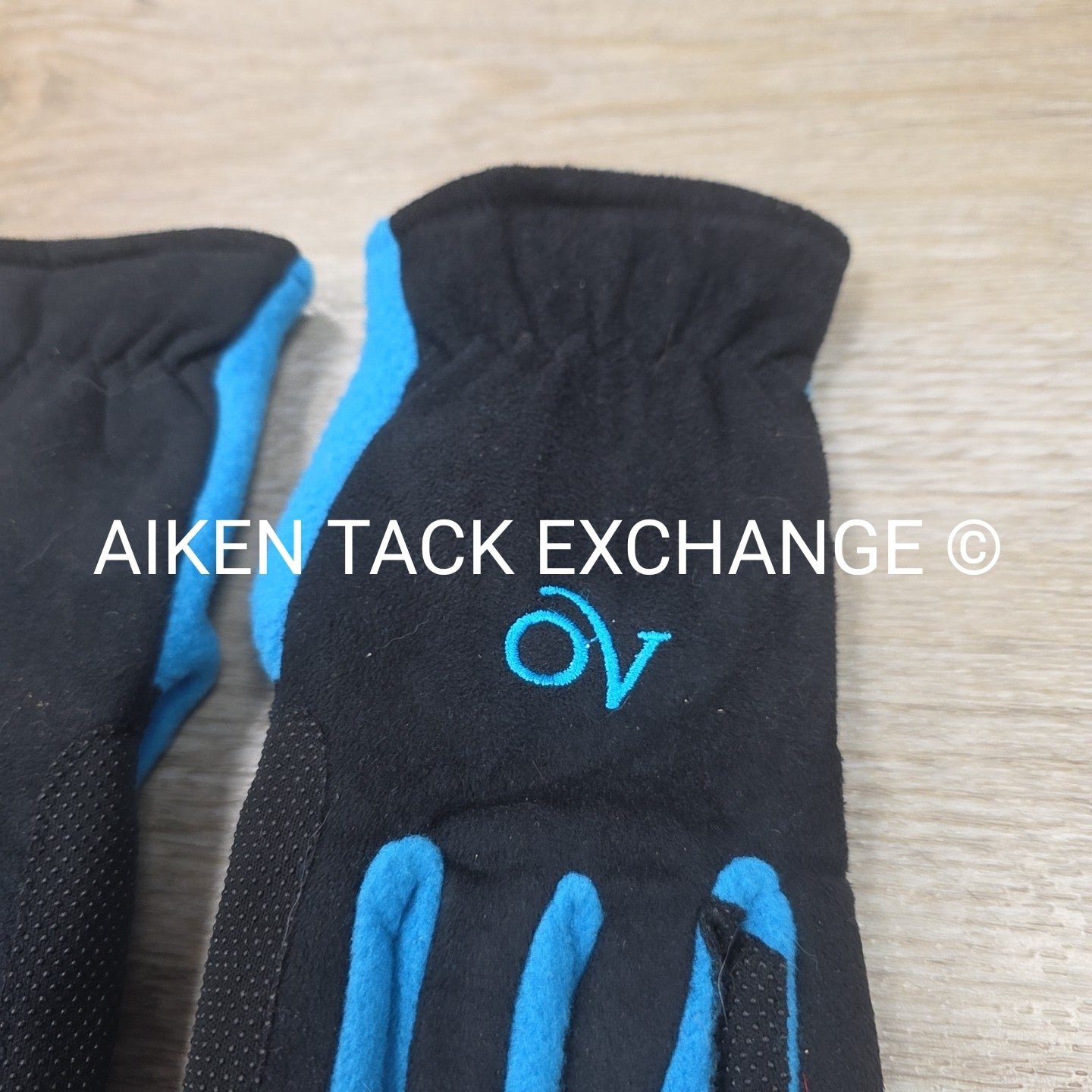 Ovation Polar Suede Fleece Riding Gloves, Size 7 (Medium)