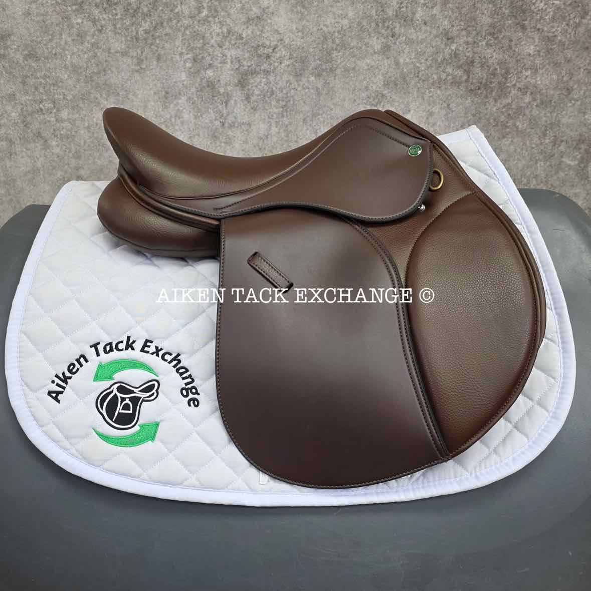HDR - Henri de Rivel Vegan-X IGP Pony All Purpose Saddle, 15.75" Seat, Adjustable Tree - Changeable Gullet, Wool Flocked Panels