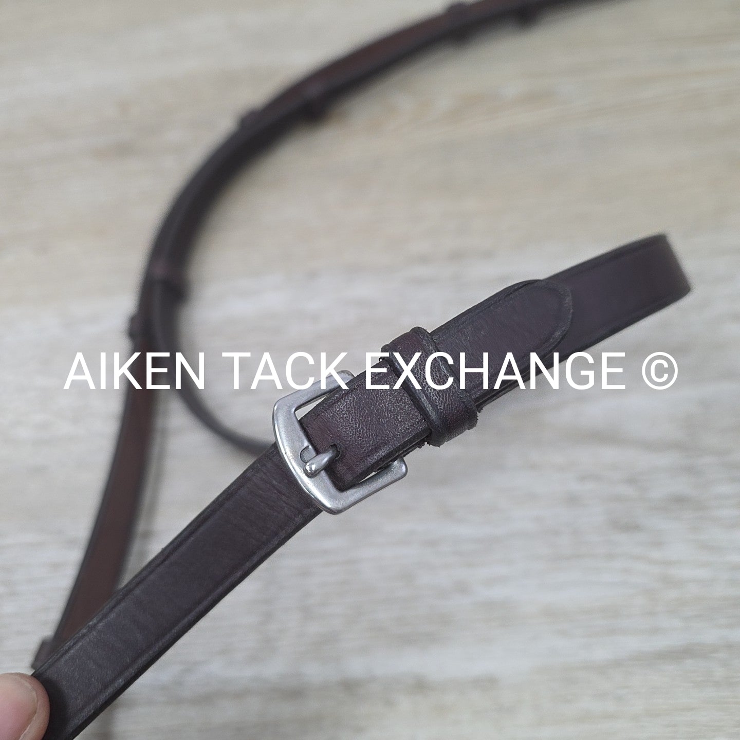 Excelle Monocrown Double Weymouth Bridle with Both Reins, Brown, Size Cob