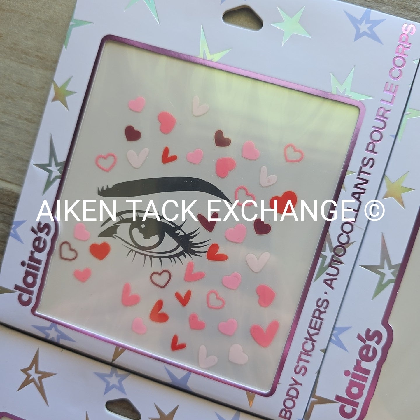 Claire's Body Stickers - 4 Total Sets