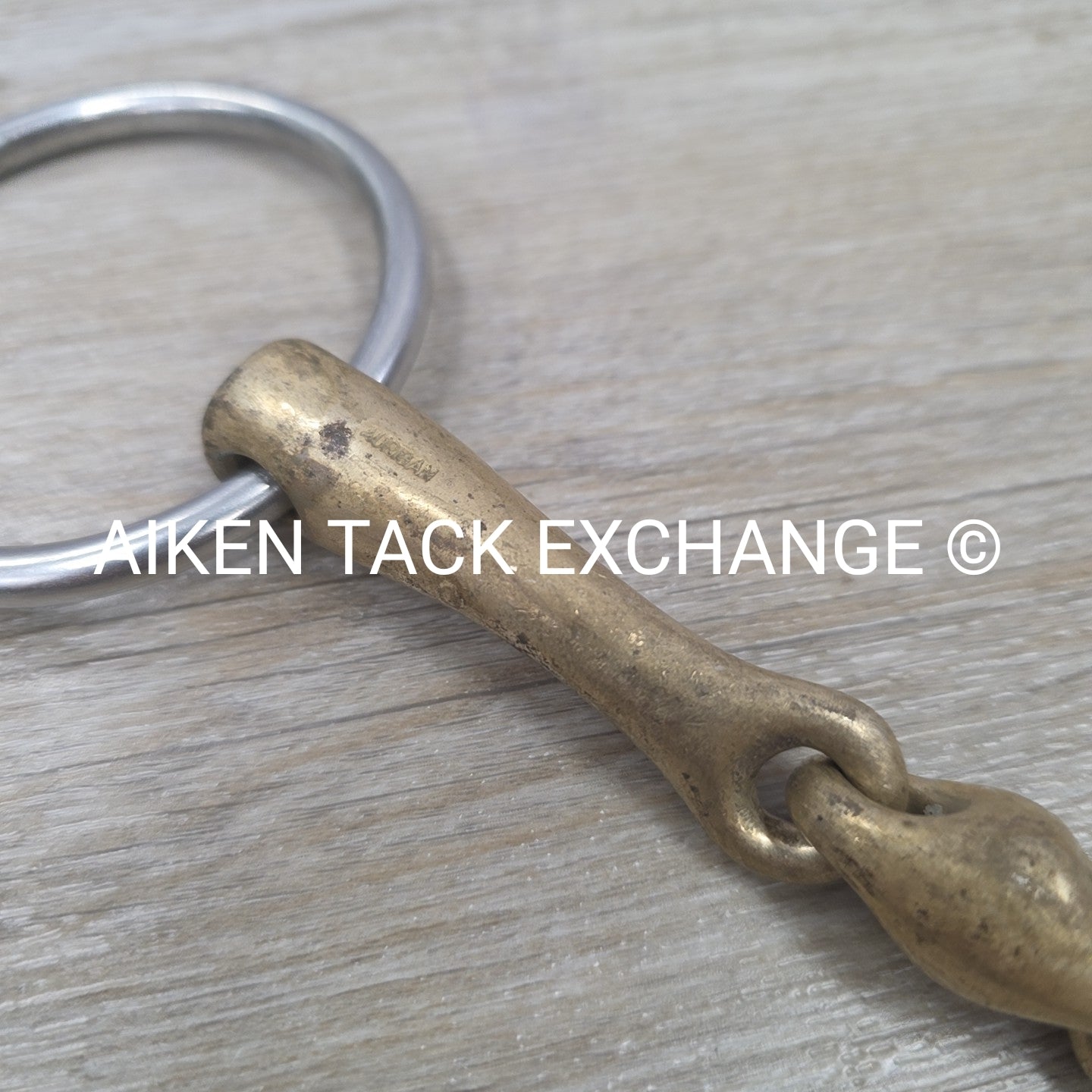 Herm Sprenger KK Ultra Aurigan Double Joint Loose Ring Bit 6"