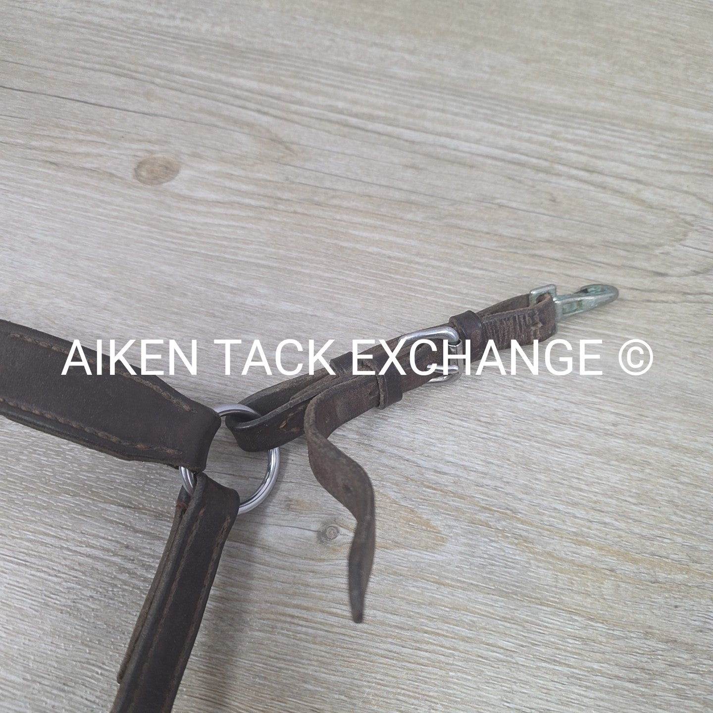 BARGAIN BUNDLE: Flat Hunt Bridle (No Cheek Pieces) & Flat Breastplate, Brown