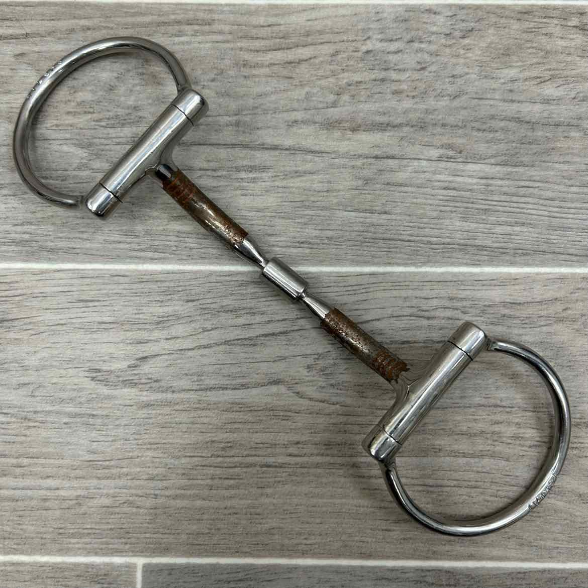 Myler Dee without Hooks and Comfort Snaffle with Narrow Barrel MB 01 5"