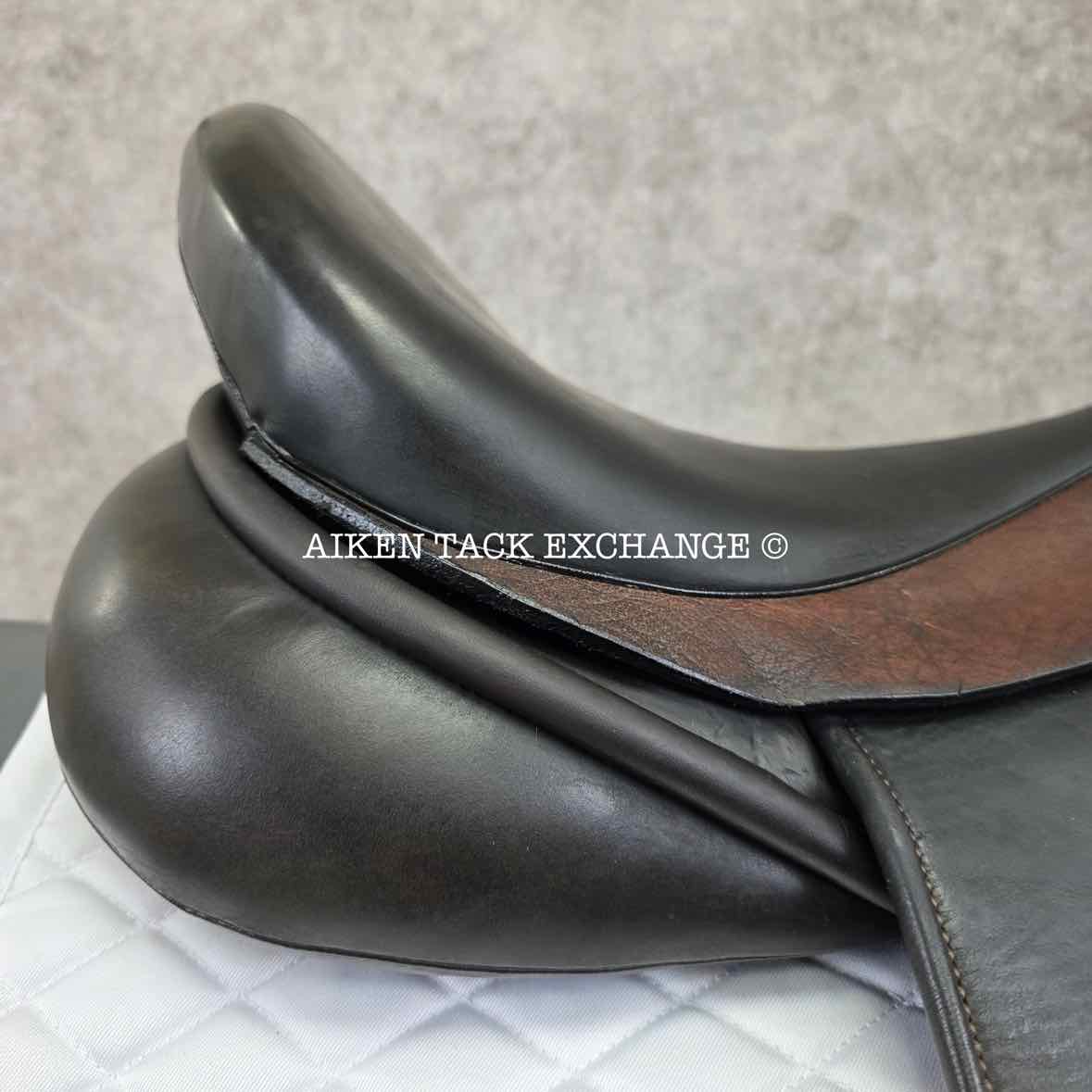 2011 Hulsebos DR CC Dressage Saddle, 18" Seat, Medium Wide Tree, Wool Flocked Panels