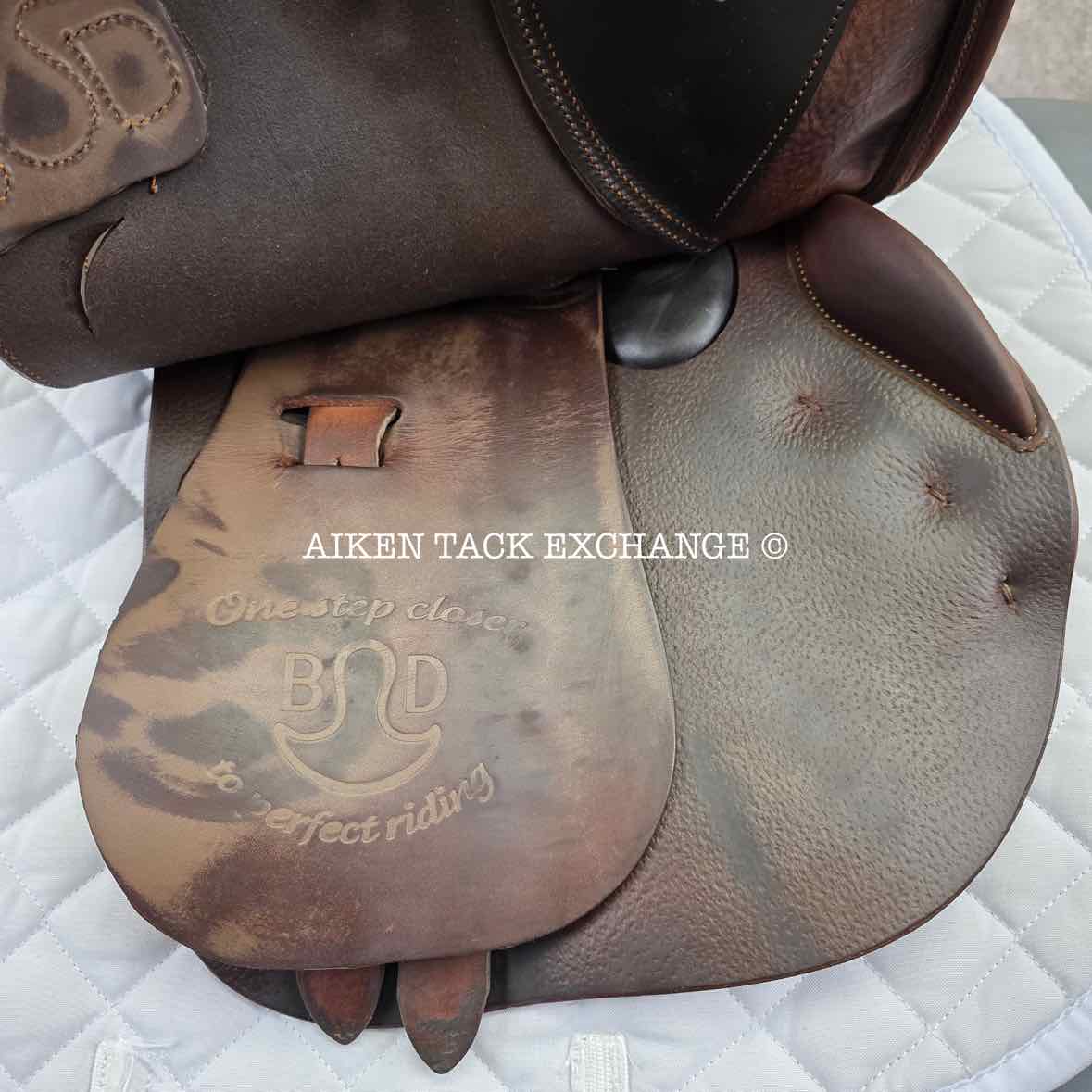2019 Bruno Delgrange Nino Close Contact Jump Saddle, 15.5" Seat, 1A Flap, M/MW Tree, Foam Panels