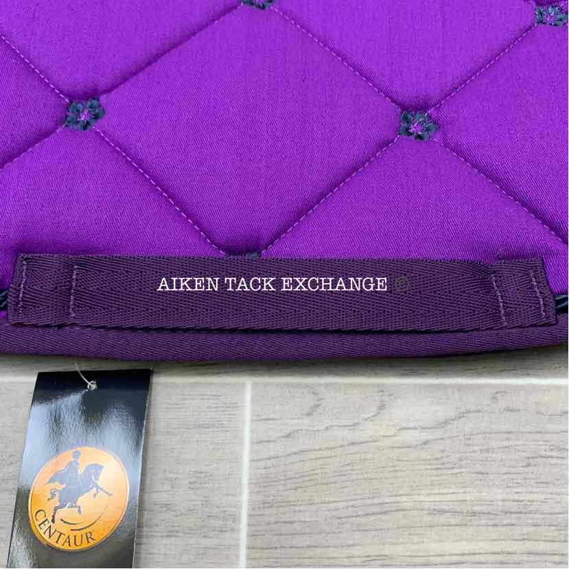 Centaur Hibiscus All Purpose Saddle Pad, Purple, Brand New