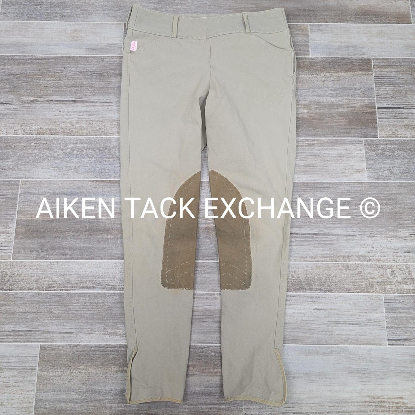 Tailored Sportsman Trophy Hunter Knee Patch Breeches, Size 28 R