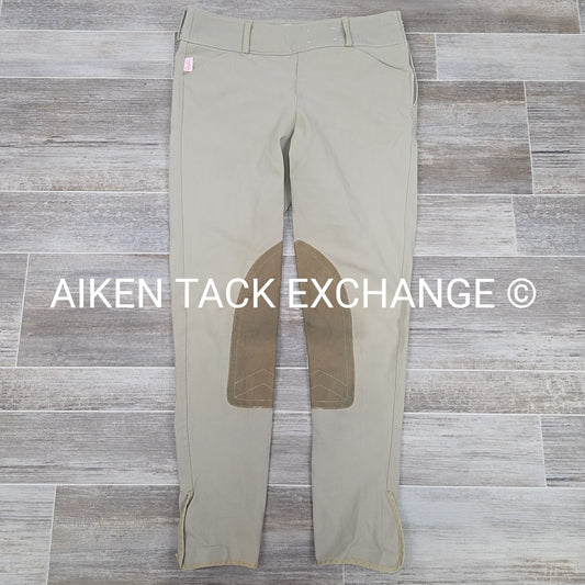 Tailored Sportsman Trophy Hunter Knee Patch Breeches, Size 28 R