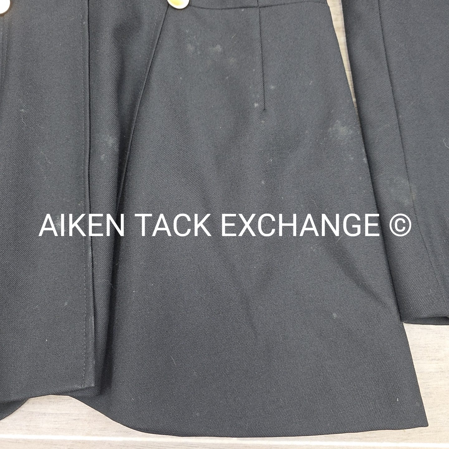 Ovation Wool Dressage Coat, Size 12 L (has blemishes)