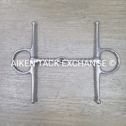 Single Joint Corkscrew Full Cheek Bit 5"