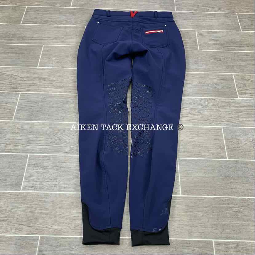 HKM Pro Team Silicone Knee Patch Breeches, Size 30