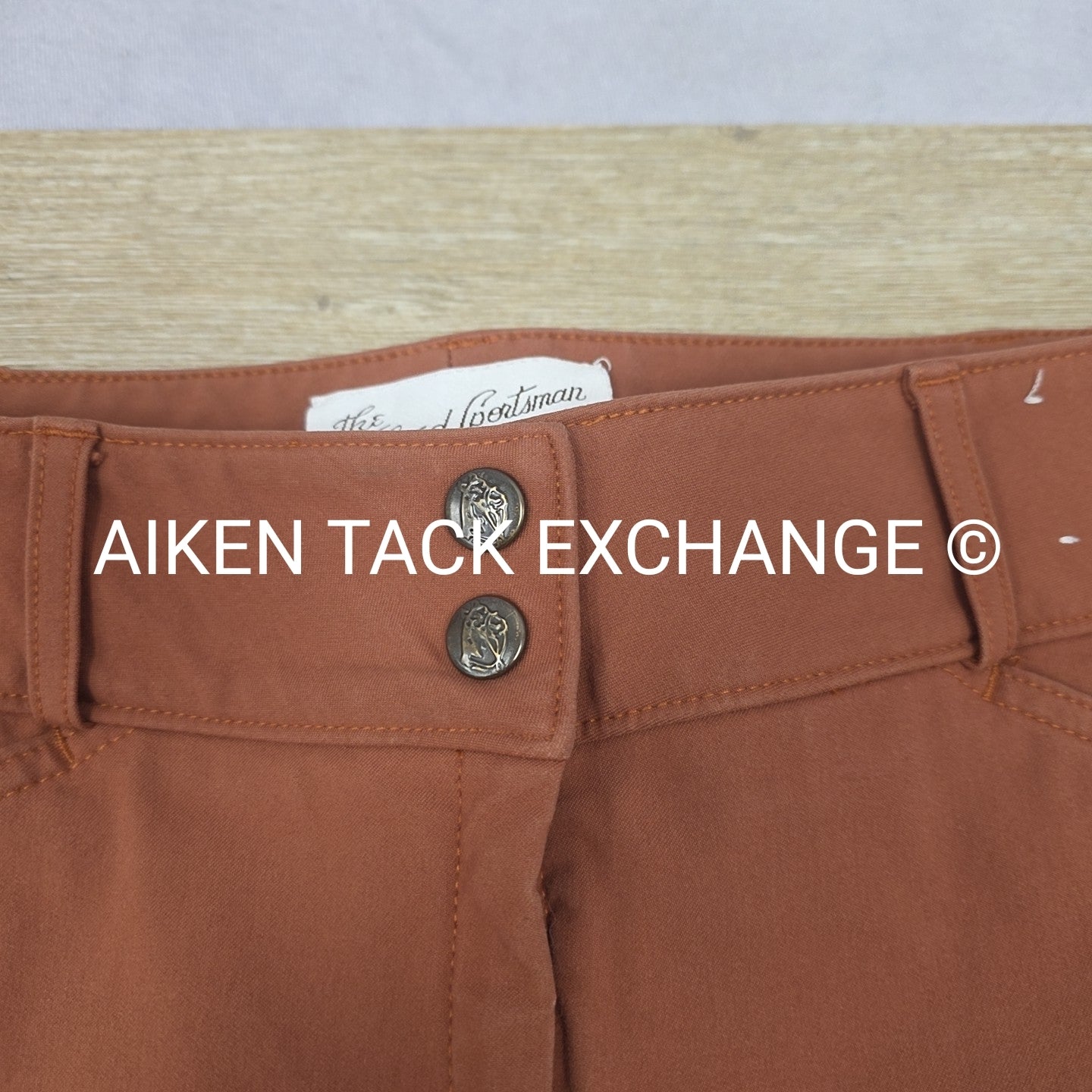 Tailored Sportsman Trophy Hunter Knee Patch Breeches, Size 30 R