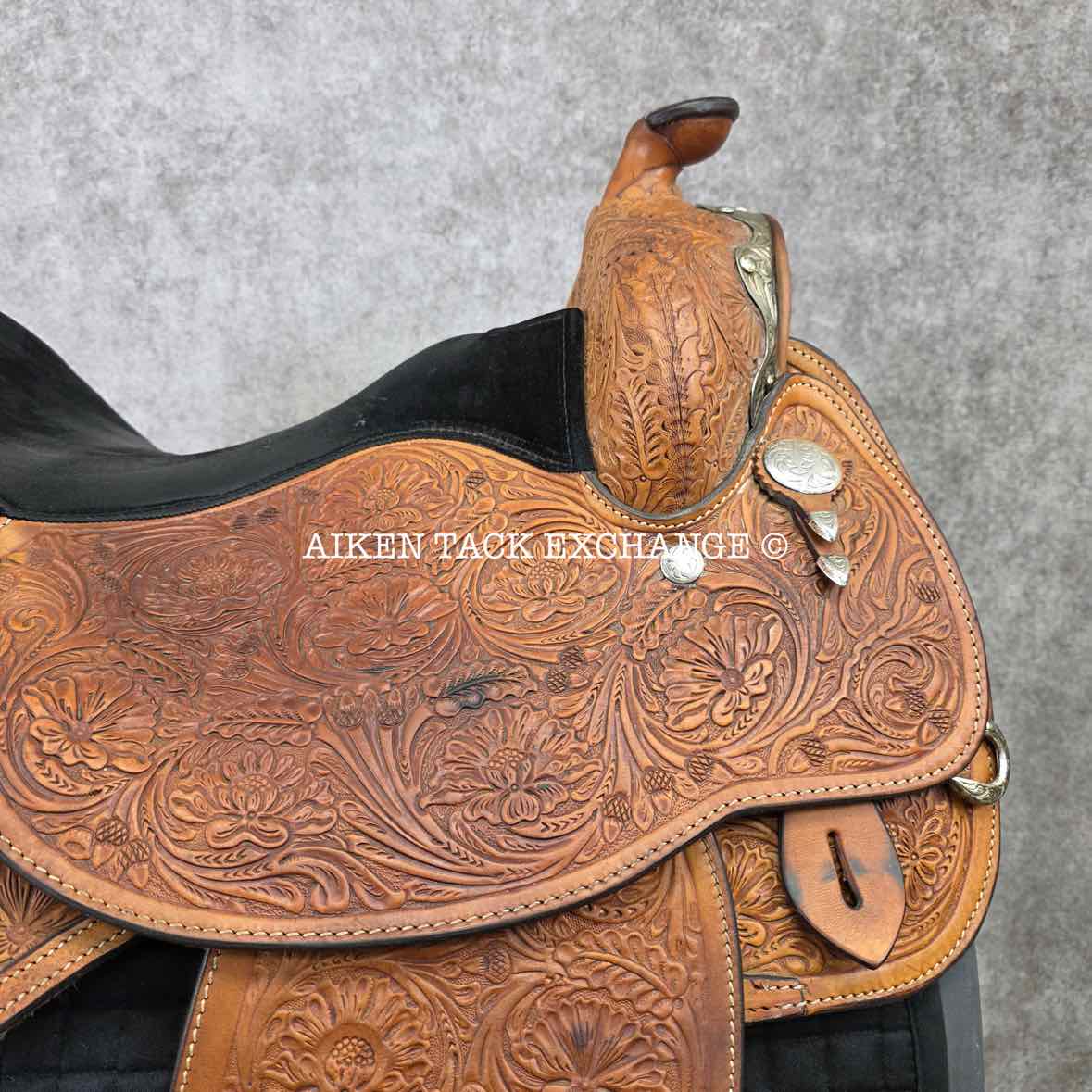 **SOLD** 2001 Circle Y 2916 Equitation Western Saddle, 16.5" Seat, Regular Tree - Semi QH Bars
