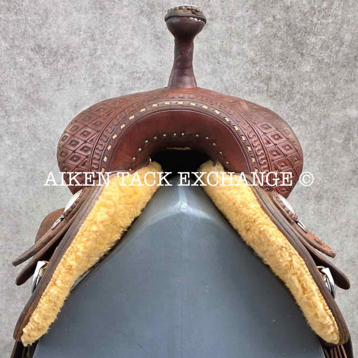 Kowalsky Western Saddle, 15.5" Seat, Wide Tree - Full QH Bars