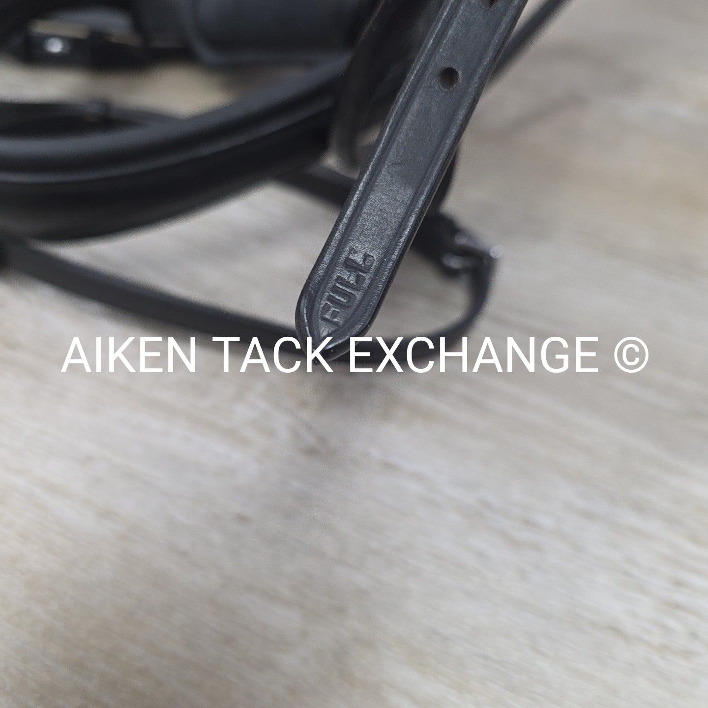 Schockemohle Rolled Dressage Bridle, No Reins, Black, Size Full