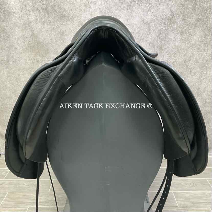 Cynron Dressage Saddle, 20" Seat, Extra Wide Tree, Wool Flocked Panels, Buffalo Leather