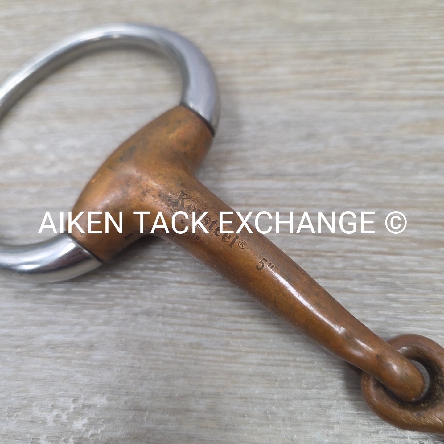 Korsteel Copper Single Joint Eggbutt Bit 5"