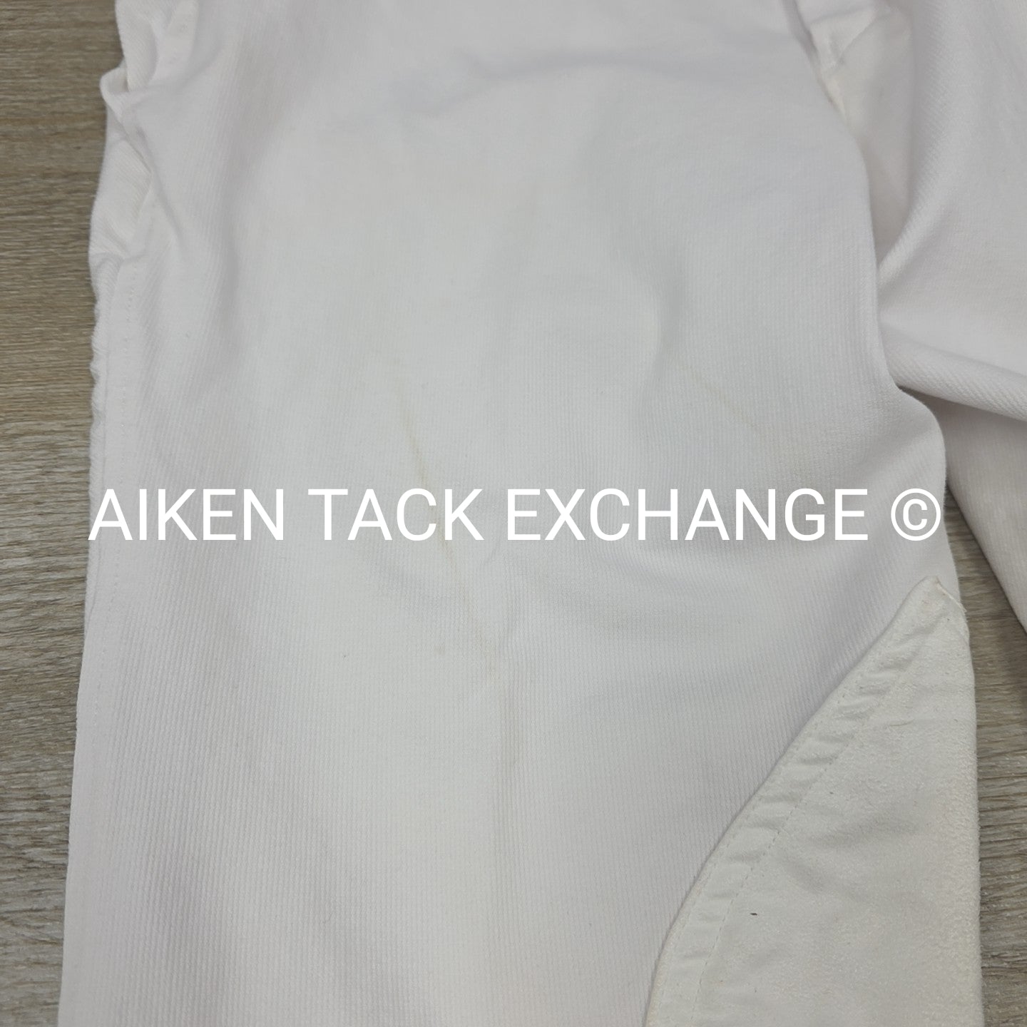 TuffRider Front Zip Cotton Knee Patch Breeches, Men's 34