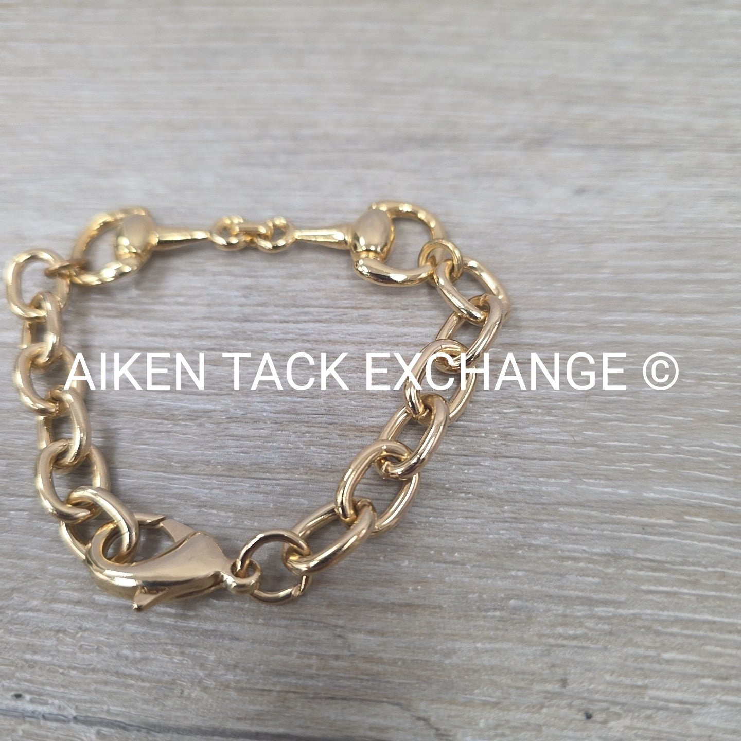 Snaffle Bit Chain Bracelet