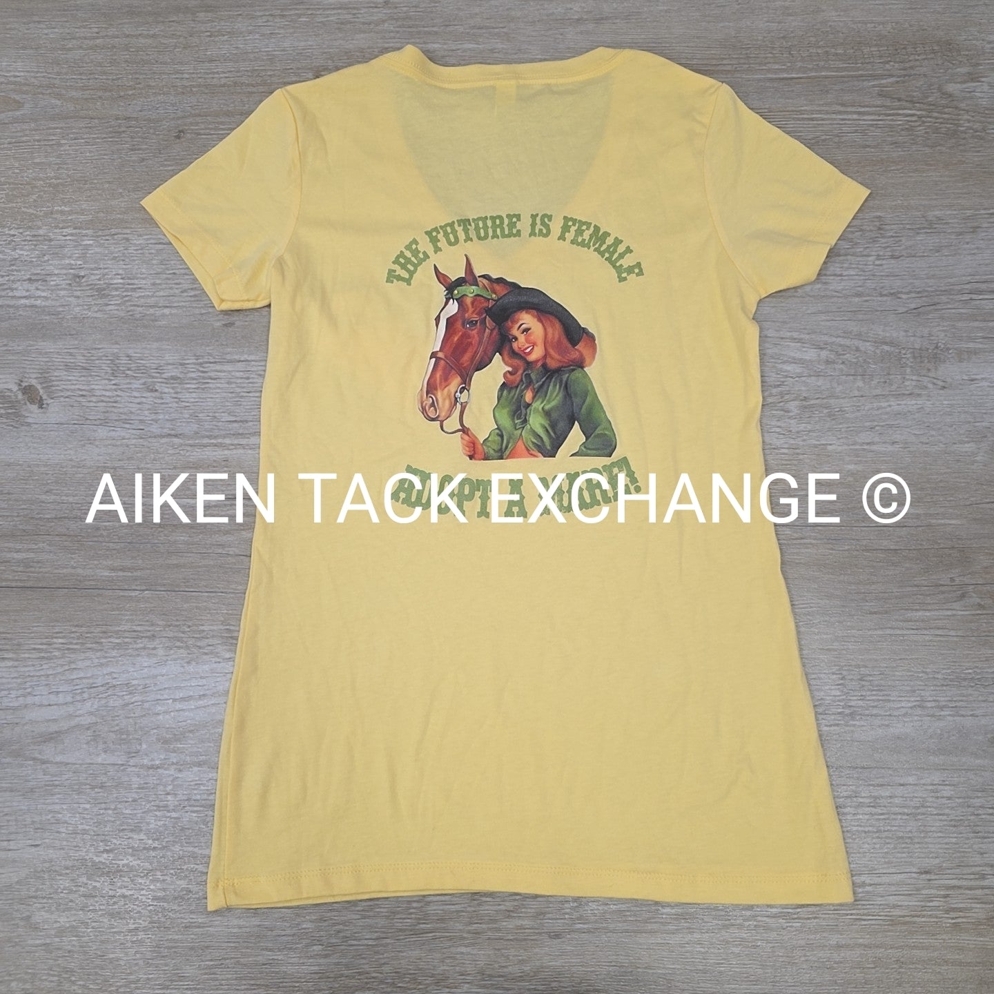 ReRun Thoroughbred Adoptions Short Sleeve Shirt, Women's Small