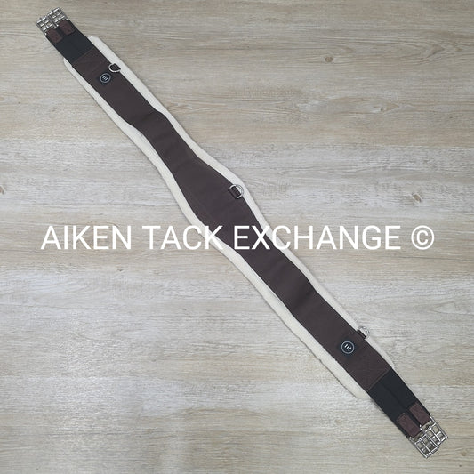 EquiFit Essential Schooling Girth with Ultrawool Liner, Brown, 56"