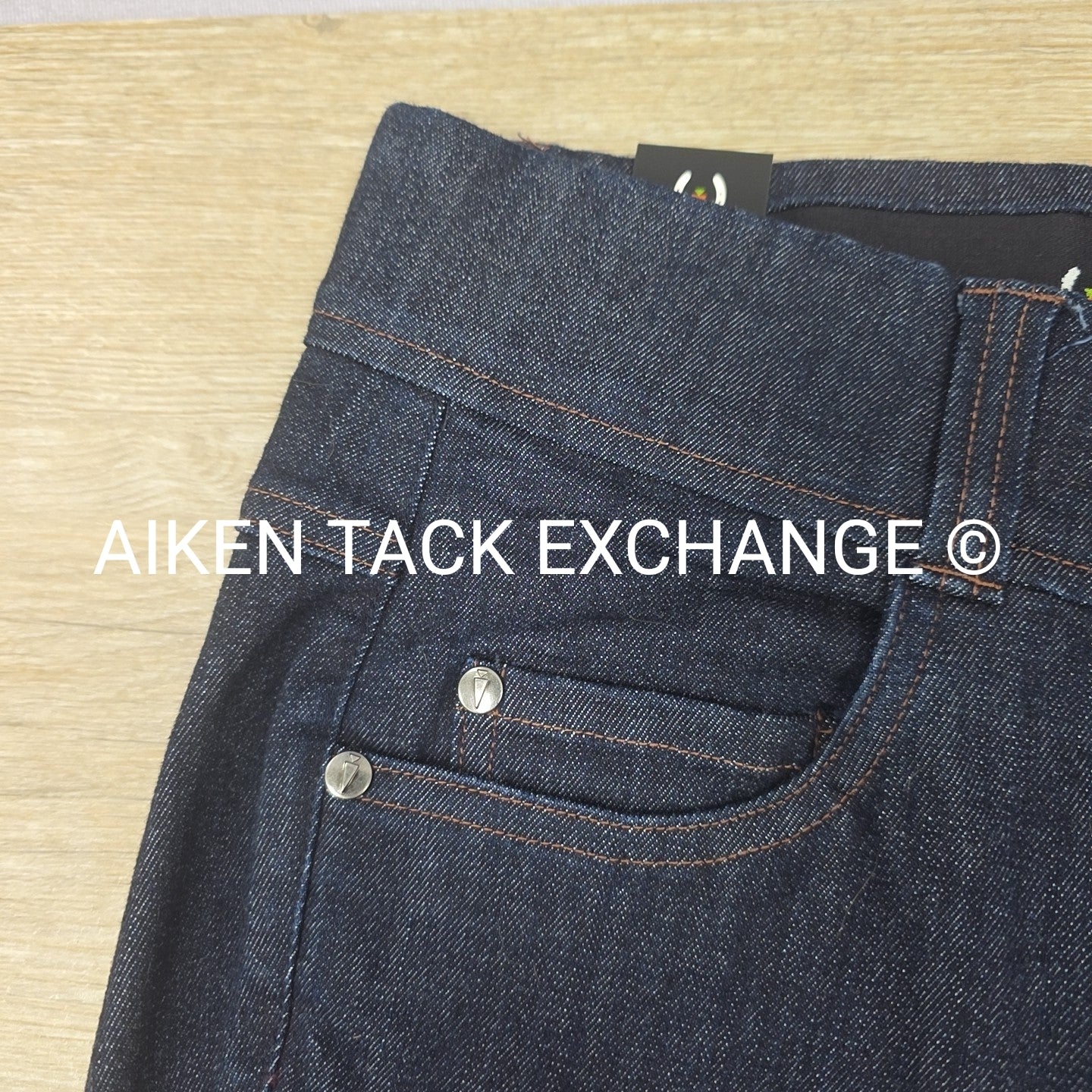 Kerrits Stretch Denim Full Seat Breeches, Size Small