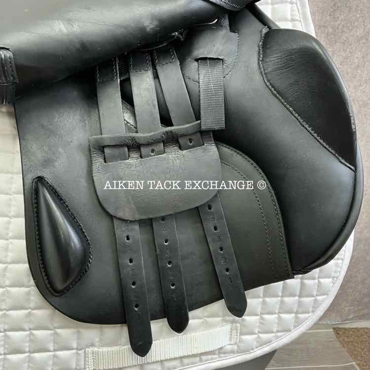 2018 Barclay & Co. by Ideal Pro-Shock Close Contact Jump Saddle, 19" Seat, Wide Tree, Wool Flocked Panels