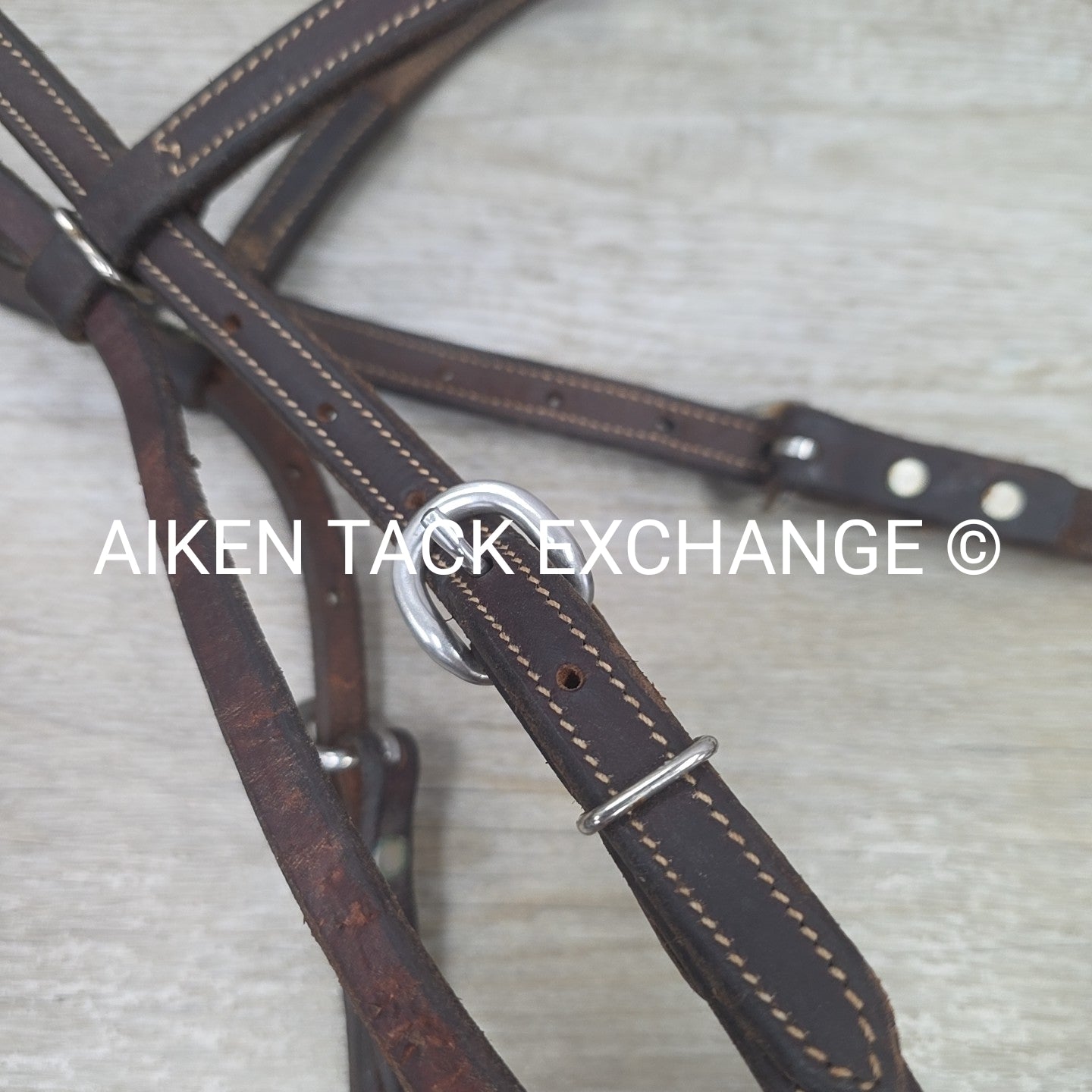 Mecate Set; Weaver Leather Bridle, Cris Cox Bit, & Downunder Horsemanship Mecate