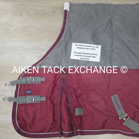 Dover Saddlery Riders International Medium Weight Turnout Blanket, 80"