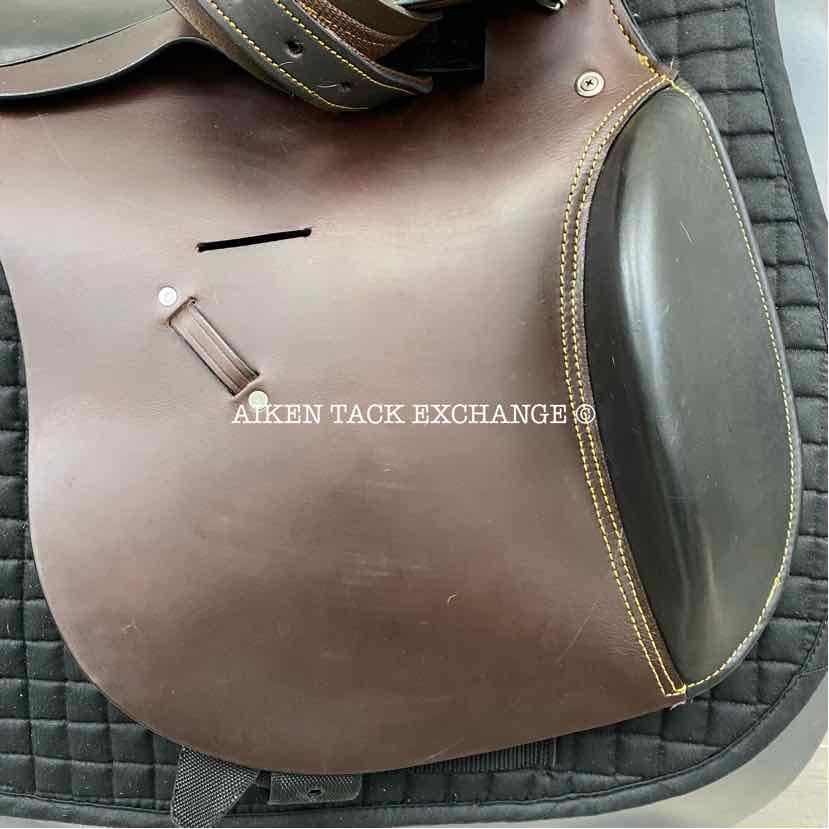 Australian Stock Saddle Co. Endurance Trail Saddle, 18" Seat, Medium Tree