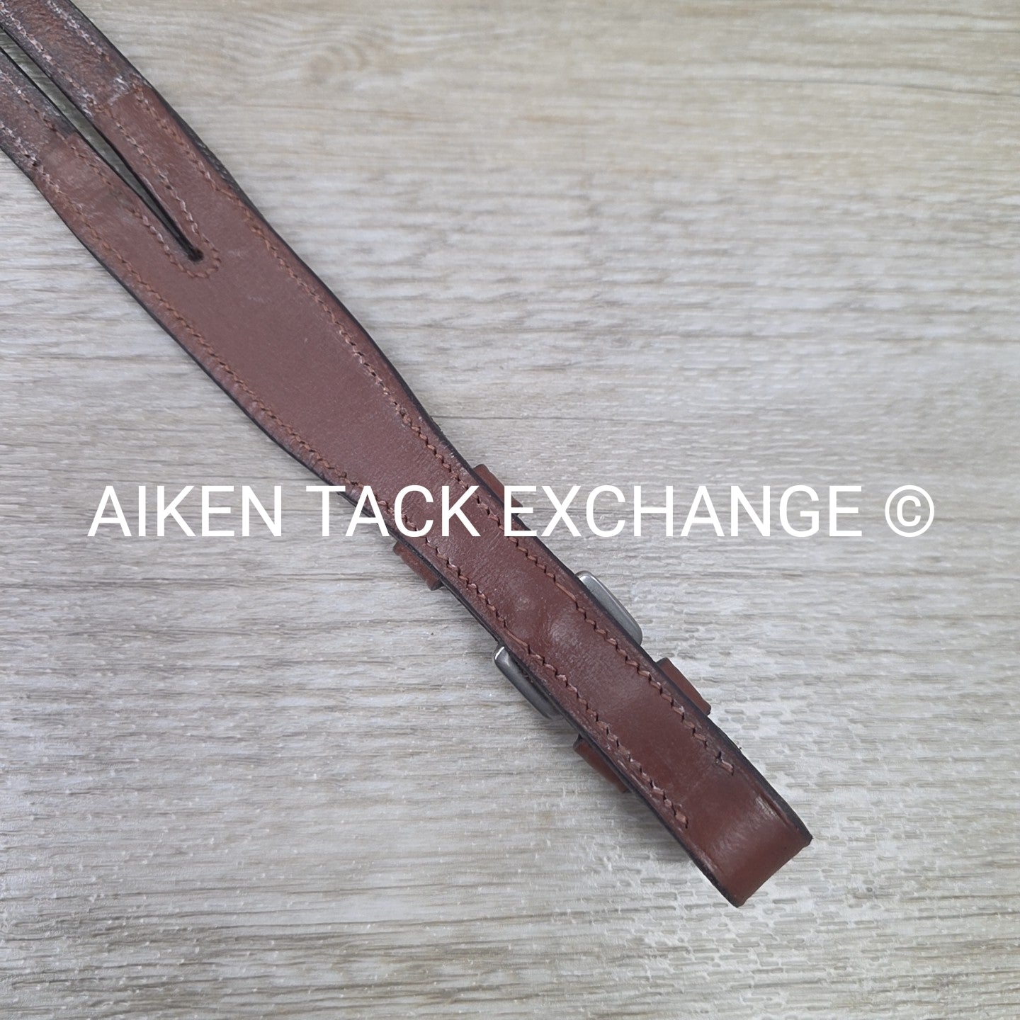 Plain Round Raised Running Martingale Attachment, Brown
