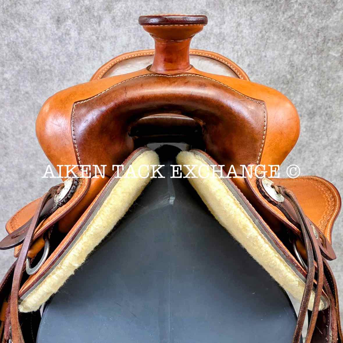 **SOLD** Ortho-Flex Western Saddle, 16" Seat, Flex Panels