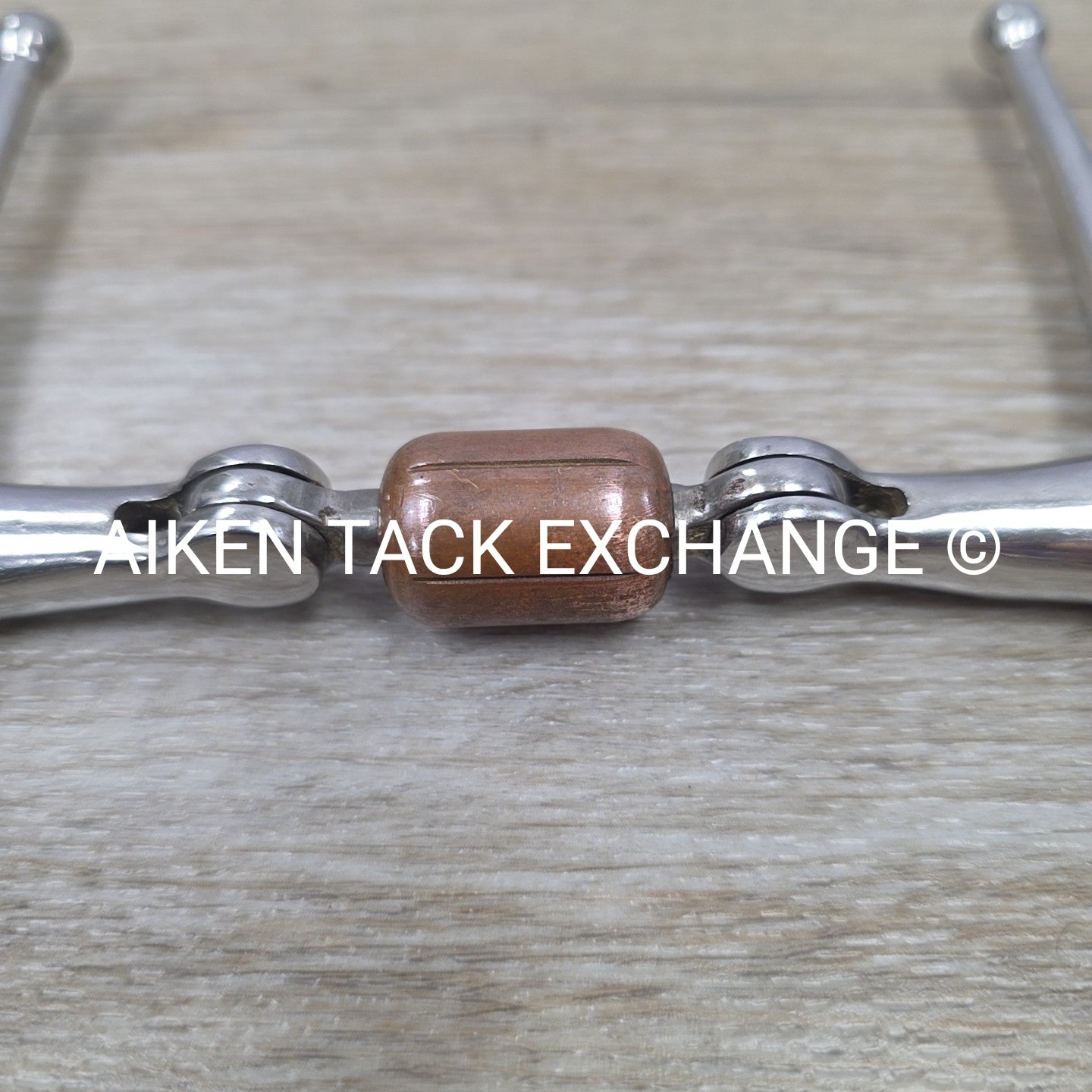 Full Cheek Double Hinge Bit with Copper Roller 5"