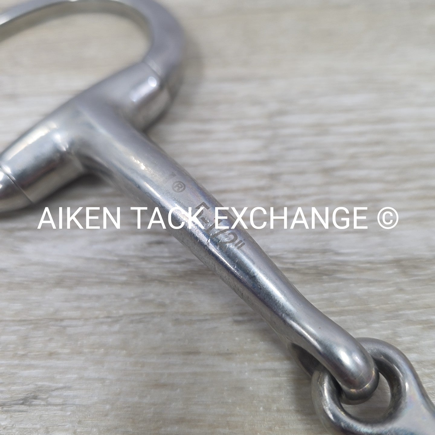 Korsteel Single Joint Eggbutt Bit 5.5"