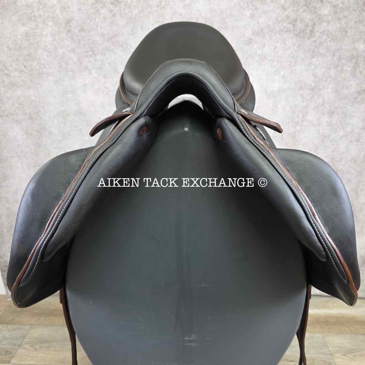 2023 Arion Atlas Cross Country Monoflap Jump Saddle, 17.5" Seat - 2C Flap, Medium Tree, Foam Panels, Buffalo Leather