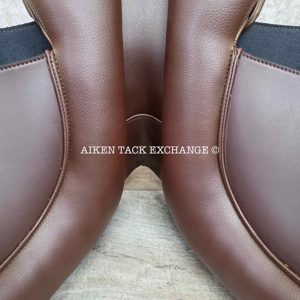 HDR - Henri de Rivel Vegan-X IGP Pony All Purpose Saddle, 15.75" Seat, Adjustable Tree - Changeable Gullet, Wool Flocked Panels