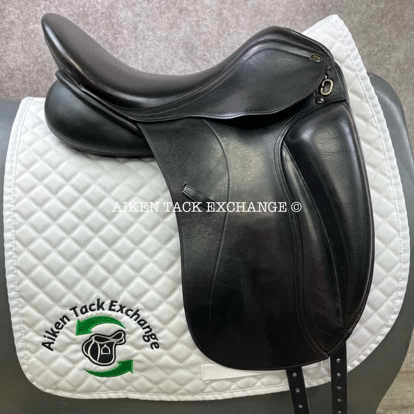 2015 PDS Carl Hester Showtime Alto Dressage Saddle, 17.5" Seat, Adjustable Tree - Changeable Gullet, Wool Flocked Panels