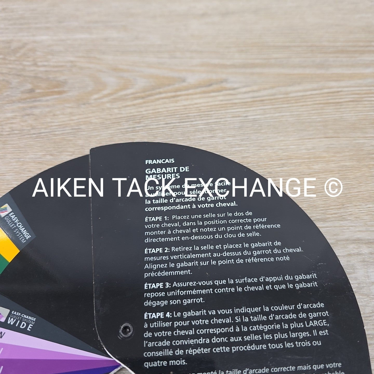 Easy-Change Gullet Gauge