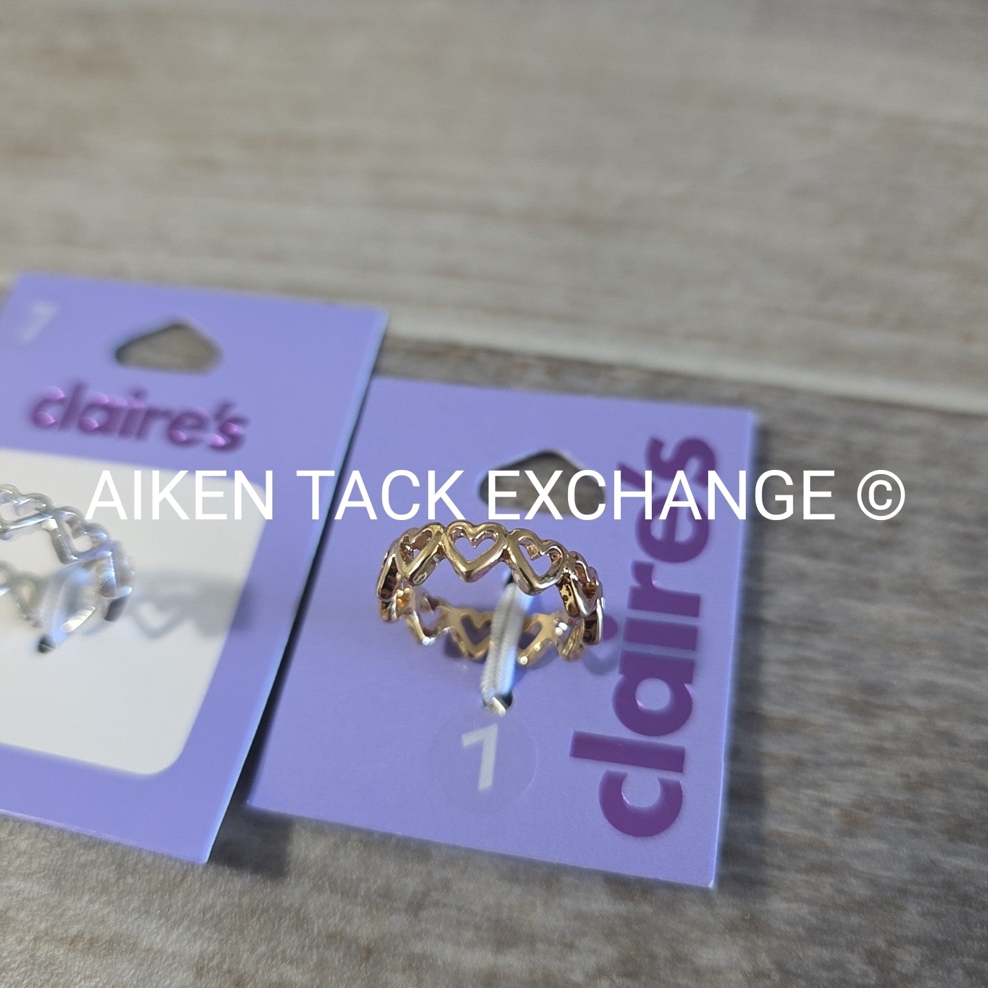 Claire's Rings (2) - Size 7