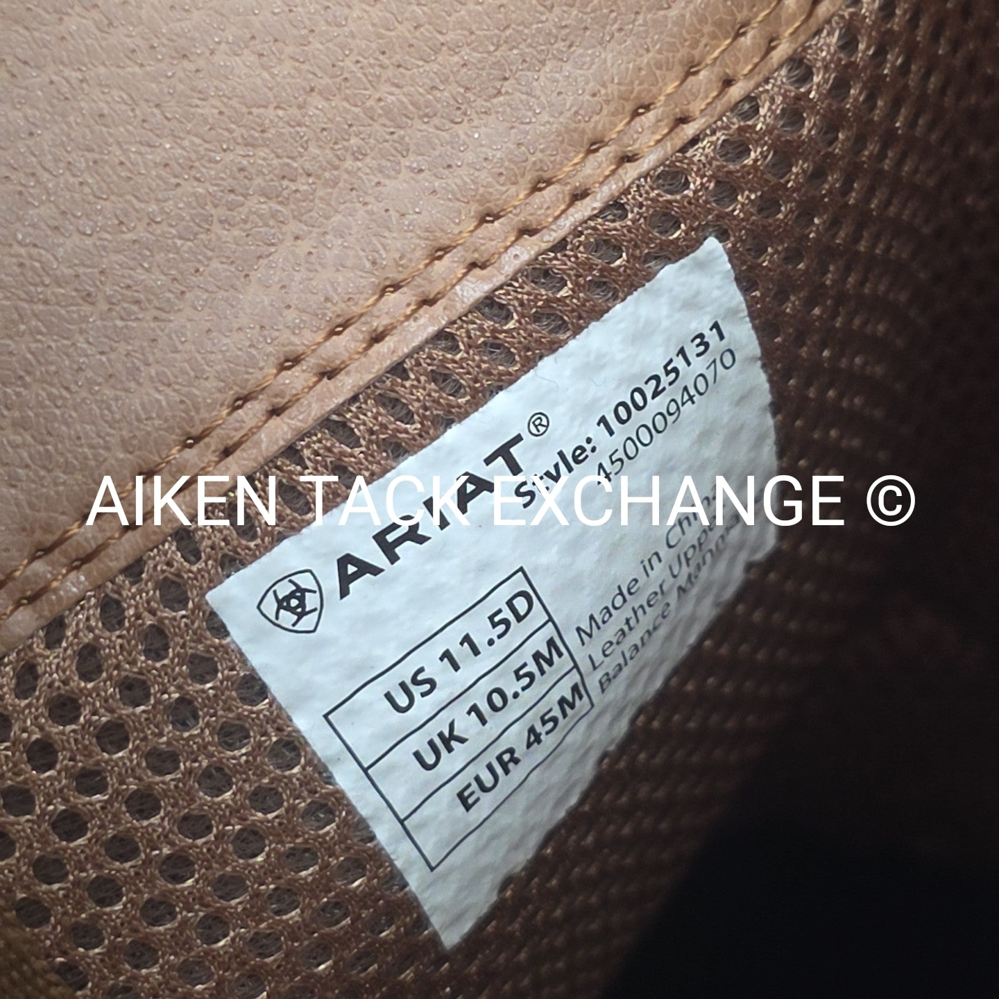 Ariat Sidebet Western Boots w/ Wide Square Toe, Men's 11.5D