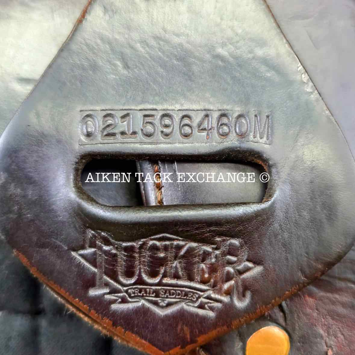 2002 Tucker 159 Endurance Trail Saddle, 16.5" Seat, Medium Tree - Semi QH Bars