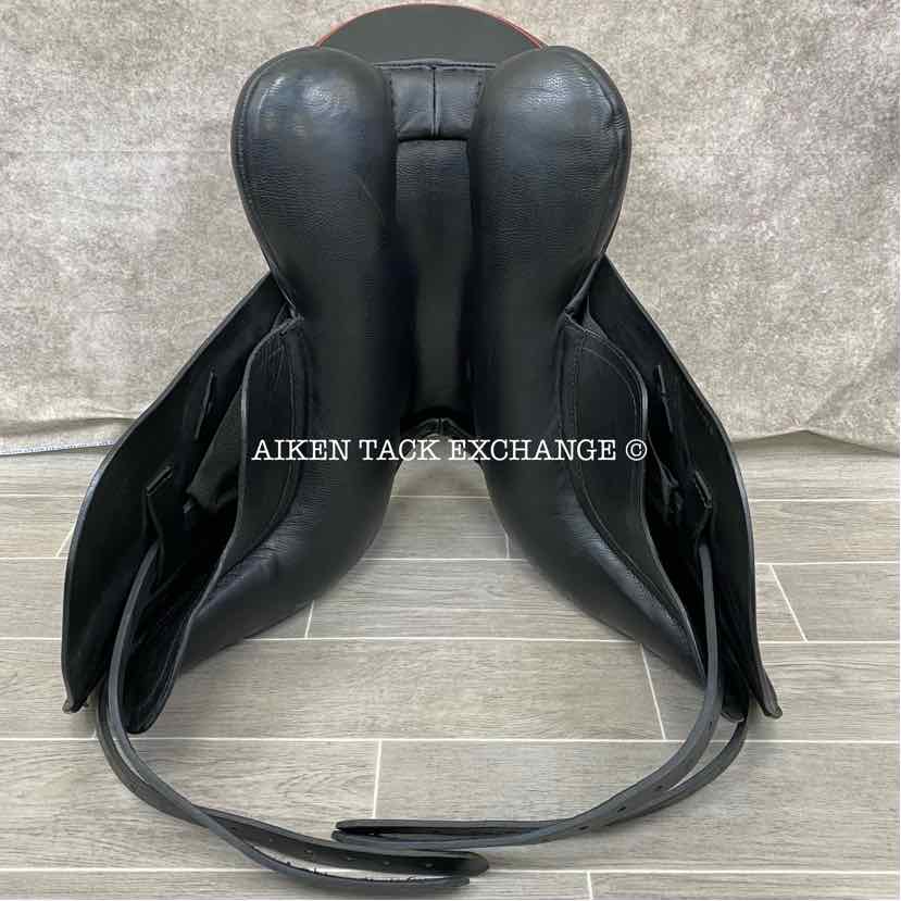 2022 JRD Bella Dressage Saddle, 19" Seat, Short Flap, Wide Tree, Wool Flocked Panels