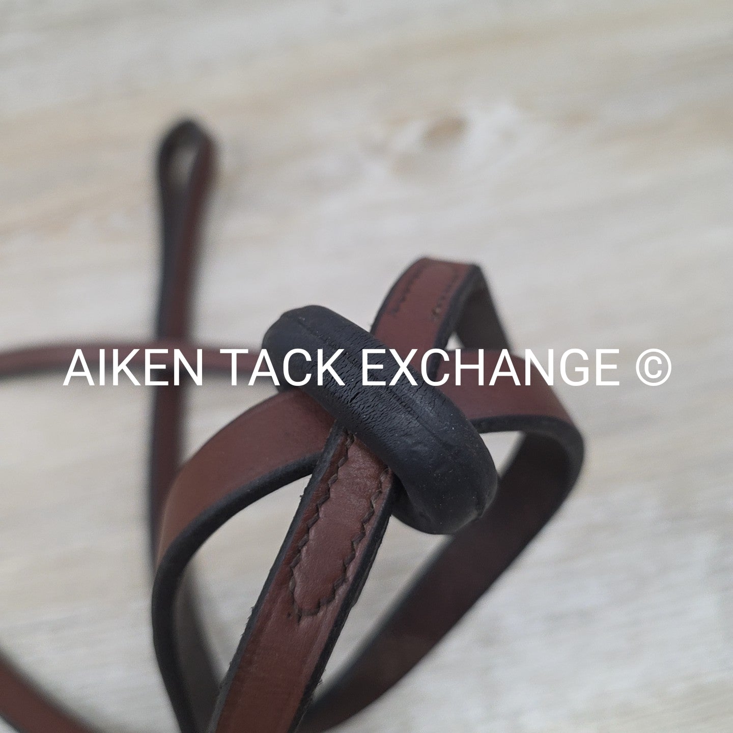 Plain Flat Standing Martingale, Brown, Size Pony