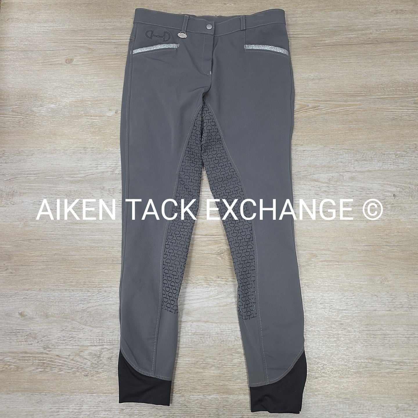 KL Select USG "Meghan" Silicone Grip Full Seat Breeches, Size 32