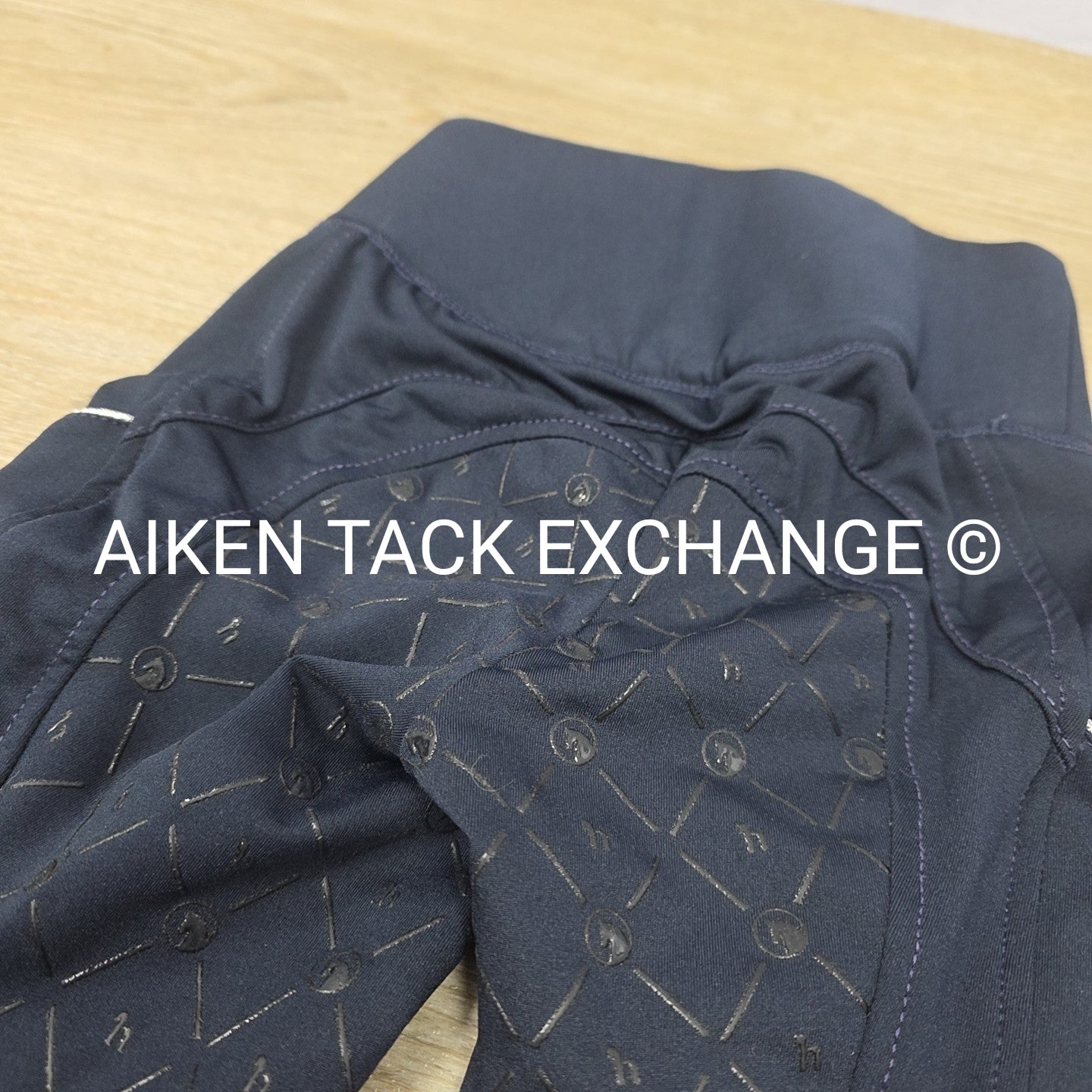 Horze Silicone Grip Full Seat Tights, Size Large